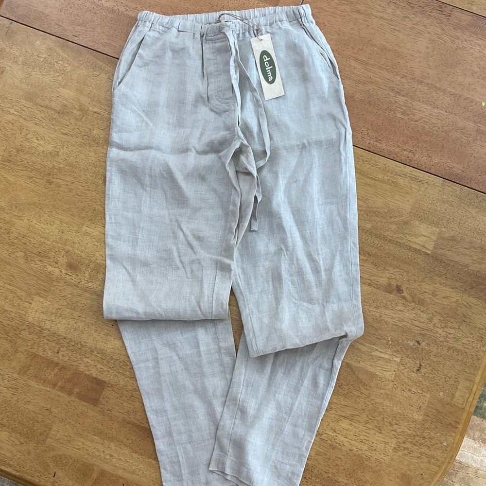 Women’s Dolma linen pants size small